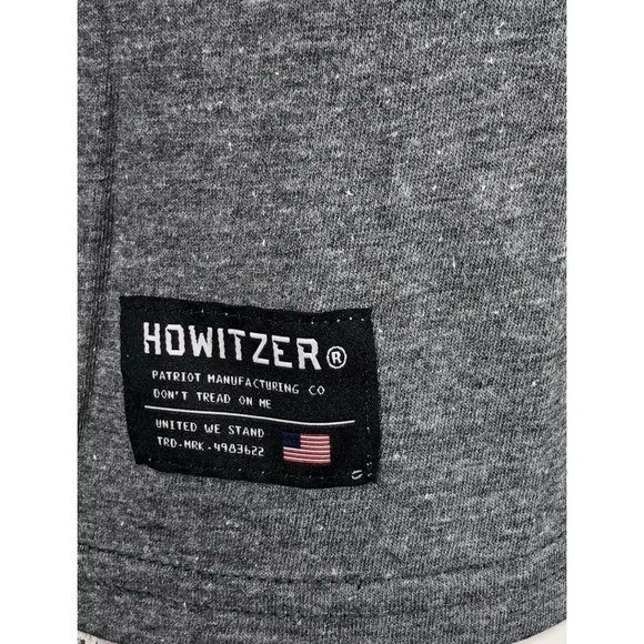 Howitzer Style Men's T-Shirt CHRIS KYLE EAGLE FLAG Military Grunt S-3XL - Picture 5 of 10